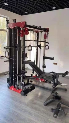 ホーム ジム フィットネス 運動器具 スタック 統合トレーナー 機能 スミス スクワット スタック